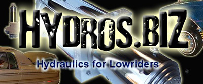 hydros.biz Lowrider hydraulics information